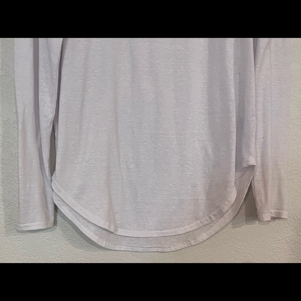 💰Instagram💰 The Buckle Slub LS Never Worn Wide Neck Pocket Tee - Picture 3 of 3